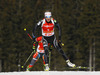 Second placed Kaisa Makarainen of Finland competes during women IBU E.on Biathlon World cup mass start race in Pokljuka, Slovenia. 12.5km long women mass start race of IBU E.on Biathlon World cup was held on Sunday, 9th of March 2014 in Pokljuka, Slovenia.
