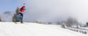 Fourth placed Olga Podchufarova of Russia during Women sprint race of IBU Biathlon World Cup in Hochfilzen, Austria. Women sprint race of IBU Biathlon World cup was held on Friday, 12th of December 2014 in Hochfilzen, Austria.
