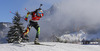 Darya Domracheva of Belarus during Women sprint race of IBU Biathlon World Cup in Hochfilzen, Austria. Women sprint race of IBU Biathlon World cup was held on Friday, 12th of December 2014 in Hochfilzen, Austria.
