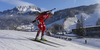 Third placed Tiril Eckhoff of Norway during Women sprint race of IBU Biathlon World Cup in Hochfilzen, Austria. Women sprint race of IBU Biathlon World cup was held on Friday, 12th of December 2014 in Hochfilzen, Austria.
