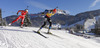 Winner Kaisa Makarainen of Finland during Women sprint race of IBU Biathlon World Cup in Hochfilzen, Austria. Women sprint race of IBU Biathlon World cup was held on Friday, 12th of December 2014 in Hochfilzen, Austria.
