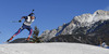 Tim Burke of USA during Men sprint race of IBU Biathlon World Cup in Hochfilzen, Austria. Men sprint race of IBU Biathlon World cup was held on Friday, 12th of December 2014 in Hochfilzen, Austria.
