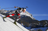 Simon Eder of Austria during Men sprint race of IBU Biathlon World Cup in Hochfilzen, Austria. Men sprint race of IBU Biathlon World cup was held on Friday, 12th of December 2014 in Hochfilzen, Austria.
