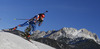 Michal Slesingr of Czech during Men sprint race of IBU Biathlon World Cup in Hochfilzen, Austria. Men sprint race of IBU Biathlon World cup was held on Friday, 12th of December 2014 in Hochfilzen, Austria.
