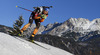 Third placed Andreas Birnbacher of Germany during Men sprint race of IBU Biathlon World Cup in Hochfilzen, Austria. Men sprint race of IBU Biathlon World cup was held on Friday, 12th of December 2014 in Hochfilzen, Austria.
