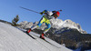 Fifth placed Jakov Fak of Slovenia during Men sprint race of IBU Biathlon World Cup in Hochfilzen, Austria. Men sprint race of IBU Biathlon World cup was held on Friday, 12th of December 2014 in Hochfilzen, Austria.
