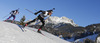 Mario Dolder of Switzerland during Men sprint race of IBU Biathlon World Cup in Hochfilzen, Austria. Men sprint race of IBU Biathlon World cup was held on Friday, 12th of December 2014 in Hochfilzen, Austria.
