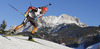 Daniel Boehm of Germany during Men sprint race of IBU Biathlon World Cup in Hochfilzen, Austria. Men sprint race of IBU Biathlon World cup was held on Friday, 12th of December 2014 in Hochfilzen, Austria.
