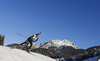 Mario Dolder of Switzerland during Men sprint race of IBU Biathlon World Cup in Hochfilzen, Austria. Men sprint race of IBU Biathlon World cup was held on Friday, 12th of December 2014 in Hochfilzen, Austria.
