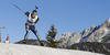 Peppe Femling of Sweden during Men sprint race of IBU Biathlon World Cup in Hochfilzen, Austria. Men sprint race of IBU Biathlon World cup was held on Friday, 12th of December 2014 in Hochfilzen, Austria.
