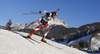 Dominik Landertinger of Austria during Men sprint race of IBU Biathlon World Cup in Hochfilzen, Austria. Men sprint race of IBU Biathlon World cup was held on Friday, 12th of December 2014 in Hochfilzen, Austria.
