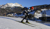 Matti Hakala of Finland during Men sprint race of IBU Biathlon World Cup in Hochfilzen, Austria. Men sprint race of IBU Biathlon World cup was held on Friday, 12th of December 2014 in Hochfilzen, Austria.
