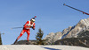 Ole Einar Bjoerndalen of Norway during Men sprint race of IBU Biathlon World Cup in Hochfilzen, Austria. Men sprint race of IBU Biathlon World cup was held on Friday, 12th of December 2014 in Hochfilzen, Austria.
