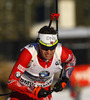 Ole Einar Bjoerndalen of Norway during Men sprint race of IBU Biathlon World Cup in Hochfilzen, Austria. Men sprint race of IBU Biathlon World cup was held on Friday, 12th of December 2014 in Hochfilzen, Austria.
