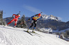 Kaisa Makarainen of Finland during Women sprint race of IBU Biathlon World Cup in Hochfilzen, Austria. Women sprint race of IBU Biathlon World cup was held on Friday, 12th of December 2014 in Hochfilzen, Austria.
