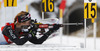 Flurina Volken of Switzerland shooting during Women relay race of IBU Biathlon World Cup in Hochfilzen, Austria. Women relay race of IBU Biathlon World cup was held on Saturday, 13th of December 2014 in Hochfilzen, Austria.
