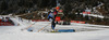 Mari Laukkanen of Finland skiing during Women relay race of IBU Biathlon World Cup in Hochfilzen, Austria. Women relay race of IBU Biathlon World cup was held on Saturday, 13th of December 2014 in Hochfilzen, Austria.
