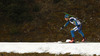 Tobias Arwidson of Sweden skiing during Men relay race of IBU Biathlon World Cup in Hochfilzen, Austria. Men relay race of IBU Biathlon World cup was held on Saturday, 13th of December 2014 in Hochfilzen, Austria.
