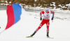 Johannes Thingnes Boe of Norway skiing during Men relay race of IBU Biathlon World Cup in Hochfilzen, Austria. Men relay race of IBU Biathlon World cup was held on Saturday, 13th of December 2014 in Hochfilzen, Austria.
