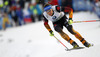 Andreas Birnbacher of Germany skiing during Men relay race of IBU Biathlon World Cup in Hochfilzen, Austria. Men relay race of IBU Biathlon World cup was held on Saturday, 13th of December 2014 in Hochfilzen, Austria.
