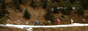 Biathletes skiing during Men relay race of IBU Biathlon World Cup in Hochfilzen, Austria. Men relay race of IBU Biathlon World cup was held on Saturday, 13th of December 2014 in Hochfilzen, Austria.
