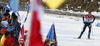 Olli Hiidensalo of Finland skiing during the Men pursuit race of IBU Biathlon World Cup in Hochfilzen, Austria. Men pursuit race of IBU Biathlon World cup was held on Sunday, 14th of December 2014 in Hochfilzen, Austria.
