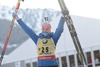 Kaisa Makarainen (FIN) during the Ladies Sprint of IBU Biathlon World Cup at the Suedtirol Arena in Antholz, Italy on 2015/01/23.
