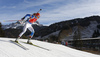Kaisa Makarainen of Finland skiing during the Women sprint race of IBU Biathlon World Cup in Hochfilzen, Austria. Women sprint race of IBU Biathlon World cup was held on Friday, 11th of December 2015 in Hochfilzen, Austria.
