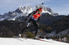 Selina Gasparin of Switzerland skiing during the Women sprint race of IBU Biathlon World Cup in Hochfilzen, Austria. Women sprint race of IBU Biathlon World cup was held on Friday, 11th of December 2015 in Hochfilzen, Austria.
