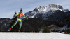 Linn Persson of Sweden skiing during the Women sprint race of IBU Biathlon World Cup in Hochfilzen, Austria. Women sprint race of IBU Biathlon World cup was held on Friday, 11th of December 2015 in Hochfilzen, Austria.
