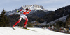 Magdalena Gwizdon of Poland skiing during the Women sprint race of IBU Biathlon World Cup in Hochfilzen, Austria. Women sprint race of IBU Biathlon World cup was held on Friday, 11th of December 2015 in Hochfilzen, Austria.
