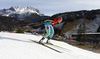 Nadiia Bielkina of Ukraine skiing during the Women sprint race of IBU Biathlon World Cup in Hochfilzen, Austria. Women sprint race of IBU Biathlon World cup was held on Friday, 11th of December 2015 in Hochfilzen, Austria.
