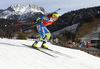 Kadri Lehtla of Estonia skiing during the Women sprint race of IBU Biathlon World Cup in Hochfilzen, Austria. Women sprint race of IBU Biathlon World cup was held on Friday, 11th of December 2015 in Hochfilzen, Austria.

