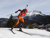 Terezia Poliakova of Slovakia skiing during the Women sprint race of IBU Biathlon World Cup in Hochfilzen, Austria. Women sprint race of IBU Biathlon World cup was held on Friday, 11th of December 2015 in Hochfilzen, Austria.
