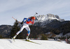Mari Laukkanen of Finland skiing during the Women sprint race of IBU Biathlon World Cup in Hochfilzen, Austria. Women sprint race of IBU Biathlon World cup was held on Friday, 11th of December 2015 in Hochfilzen, Austria.
