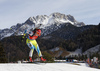 Anja Erzen of Slovenia skiing during the Women sprint race of IBU Biathlon World Cup in Hochfilzen, Austria. Women sprint race of IBU Biathlon World cup was held on Friday, 11th of December 2015 in Hochfilzen, Austria.
