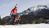 Julia Ransom of Canada skiing during the Women sprint race of IBU Biathlon World Cup in Hochfilzen, Austria. Women sprint race of IBU Biathlon World cup was held on Friday, 11th of December 2015 in Hochfilzen, Austria.
