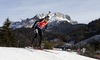 Susanna Meinen of Switzerland skiing during the Women sprint race of IBU Biathlon World Cup in Hochfilzen, Austria. Women sprint race of IBU Biathlon World cup was held on Friday, 11th of December 2015 in Hochfilzen, Austria.
