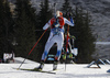 Kaisa Makarainen of Finland skiing during the Women sprint race of IBU Biathlon World Cup in Hochfilzen, Austria. Women sprint race of IBU Biathlon World cup was held on Friday, 11th of December 2015 in Hochfilzen, Austria.
