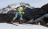 Jesper Nelin of Sweden skiing during the Men sprint race of IBU Biathlon World Cup in Hochfilzen, Austria. Men sprint race of IBU Biathlon World cup was held on Friday, 11th of December 2015 in Hochfilzen, Austria.
