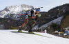 Andreas Birnbacher of Germany skiing during the Men sprint race of IBU Biathlon World Cup in Hochfilzen, Austria. Men sprint race of IBU Biathlon World cup was held on Friday, 11th of December 2015 in Hochfilzen, Austria.
