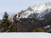 Benedikt Doll of Germany skiing during the Men sprint race of IBU Biathlon World Cup in Hochfilzen, Austria. Men sprint race of IBU Biathlon World cup was held on Friday, 11th of December 2015 in Hochfilzen, Austria.
