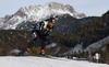 Martin Jaeger of Switzerland skiing during the Men sprint race of IBU Biathlon World Cup in Hochfilzen, Austria. Men sprint race of IBU Biathlon World cup was held on Friday, 11th of December 2015 in Hochfilzen, Austria.
