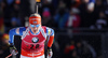 Kaisa Makarainen of Finland skiing during the Women pursuit race of IBU Biathlon World Cup in Hochfilzen, Austria. Women pursuit race of IBU Biathlon World cup was held on Saturday, 12th of December 2015 in Hochfilzen, Austria.
