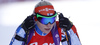  skiing during the Women pursuit race of IBU Biathlon World Cup in Hochfilzen, Austria. Women pursuit race of IBU Biathlon World cup was held on Saturday, 12th of December 2015 in Hochfilzen, Austria.
