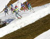 Linn Persson of Sweden skiing in the Women relay race of IBU Biathlon World Cup in Hochfilzen, Austria. Women relay race of IBU Biathlon World cup was held on Sunday, 13th of December 2015 in Hochfilzen, Austria.
