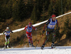 Franziska Hildebrand of Germany skiing in the Women relay race of IBU Biathlon World Cup in Hochfilzen, Austria. Women relay race of IBU Biathlon World cup was held on Sunday, 13th of December 2015 in Hochfilzen, Austria.
