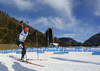 Selina Gasparin of Switzerland skiing in the Women relay race of IBU Biathlon World Cup in Hochfilzen, Austria. Women relay race of IBU Biathlon World cup was held on Sunday, 13th of December 2015 in Hochfilzen, Austria.
