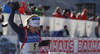 Federica Sanfilippo of Italy getting ready for shooting in the Women relay race of IBU Biathlon World Cup in Hochfilzen, Austria. Women relay race of IBU Biathlon World cup was held on Sunday, 13th of December 2015 in Hochfilzen, Austria.
