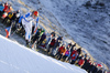 Olli Hiidensalo of Finland skiing in the Men relay race of IBU Biathlon World Cup in Hochfilzen, Austria. Men relay race of IBU Biathlon World cup was held on Sunday, 13th of December 2015 in Hochfilzen, Austria.
